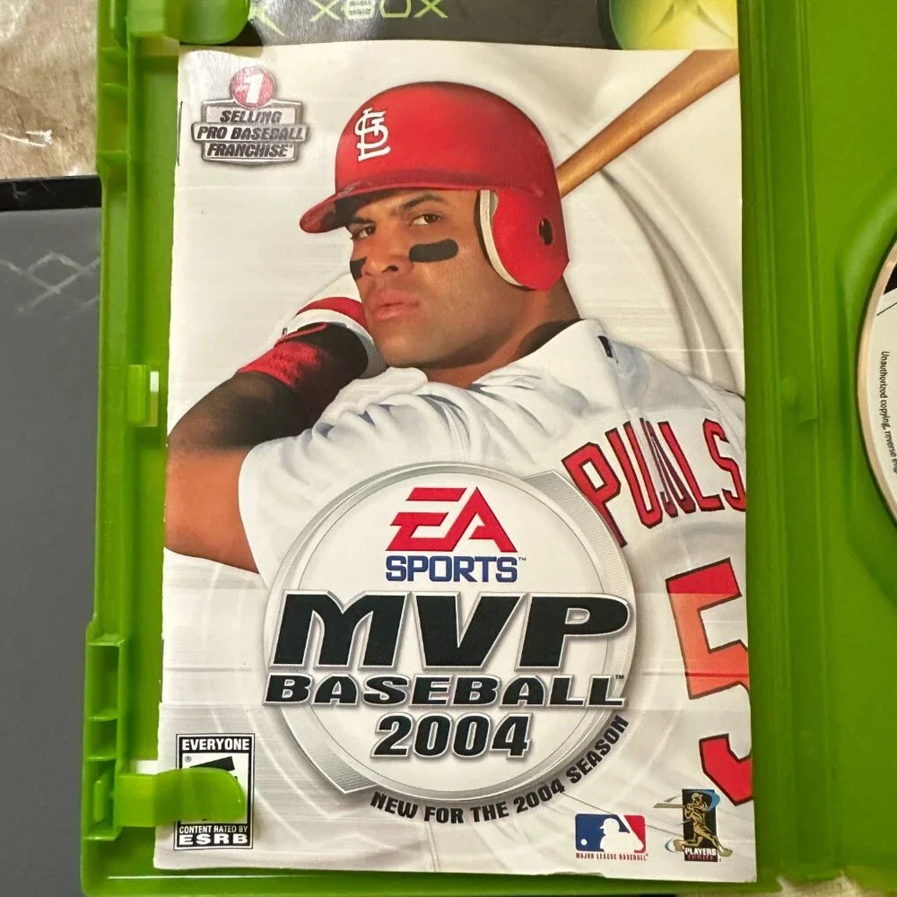 MVP Baseball 2004 (Microsoft Xbox, 2004) CIB Tested Working